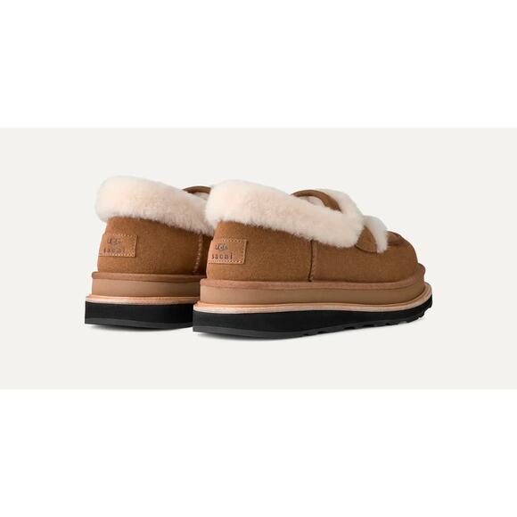 UGG x sacai Shearling Loafer suede Chestnut main image 10